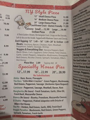 Menu photo 4 Little Mike's Plantation, FL