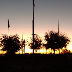 Pollard Street Veterans Memorial - Sunrise over the Memorial