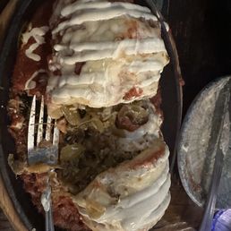RIBEYE SMOTHERED BURRITO RIBEYE SMOTHERED BURRITO