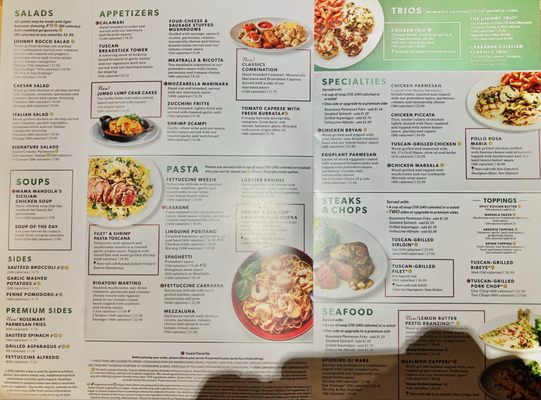 Menu photo 1 Carrabba's Italian Grill Roanoke, VA
