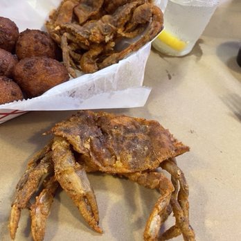 I Got Your Crabs - Soft Shell Crab Plate - Seafood Near Me - Kitty Hawk, North Carolina