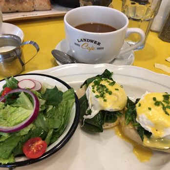 Cafe Landwer - Eggs Benedict. English muffin was amazing and fresh! - Cafes Near Me - Brighton, Massachusetts Cafe Landwer - Eggs Benedict. English muffin was amazing and fresh! - Cafes Near Me - Brighton, Massachusetts