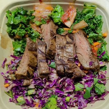 Som Bo - Steak bowl, fresh vegetables, kimchi - Asian Fusion Near Me - New York, New York Som Bo - Steak bowl, fresh vegetables, kimchi - Asian Fusion Near Me - New York, New York