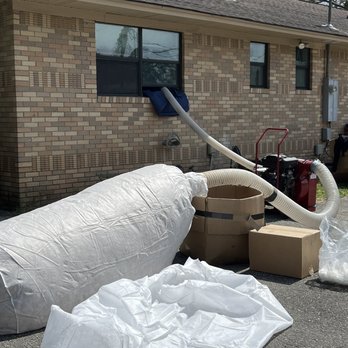 Koala Insulation - Giant bags for the removed old insulation - Insulation Installation Near Me - Wilmington, North Carolina