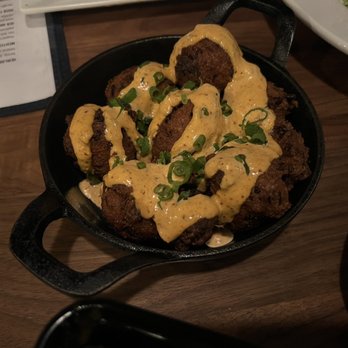 Fox's Den - Shrimp Hush Puppies - Gastropubs Near Me - Annapolis, Maryland Fox's Den - Shrimp Hush Puppies - Gastropubs Near Me - Annapolis, Maryland