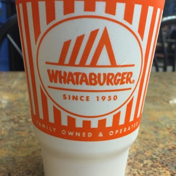 Whataburger - Ice cold drinks - Fast Food Near Me - Round Rock, Texas