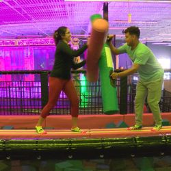 Urban Air Trampoline and Adventure Park - Battle Beam Attraction
