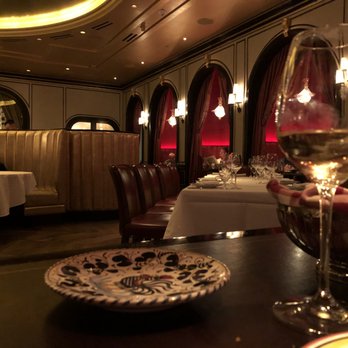 Carbone - Dining room.  Weird photo, but only one I took for some reason. - Italian Near Me - Las Vegas, Nevada