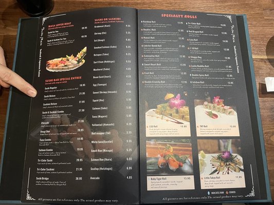 Menu photo 8 Sushi Masa Pensacola, FL Menu photo 8 Sushi Masa Pensacola, FL