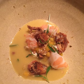 Barley Swine - Prawn dish - New American Near Me - Austin, Texas