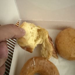 Lemon donut with NO lemon filling!!
