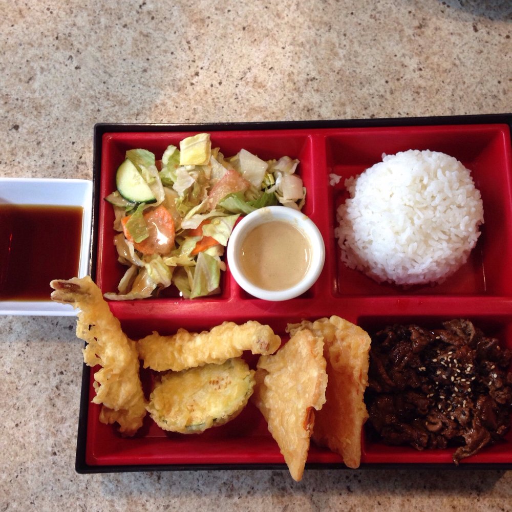 Mt Fuji Teppanyaki - Classic bento box beef - Japanese Near Me - Edmonton, Alberta Mt Fuji Teppanyaki - Classic bento box beef - Japanese Near Me - Edmonton, Alberta