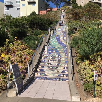 The 16th Avenue Tiled Steps - Local Flavor Near Me - San Francisco, California The 16th Avenue Tiled Steps - Local Flavor Near Me - San Francisco, California