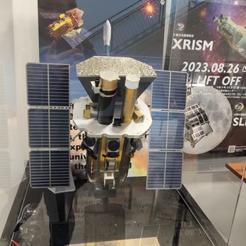 NASA Goddard Space Flight Center - model of Swift telescope - Public Services & Government Near Me - Greenbelt, Maryland