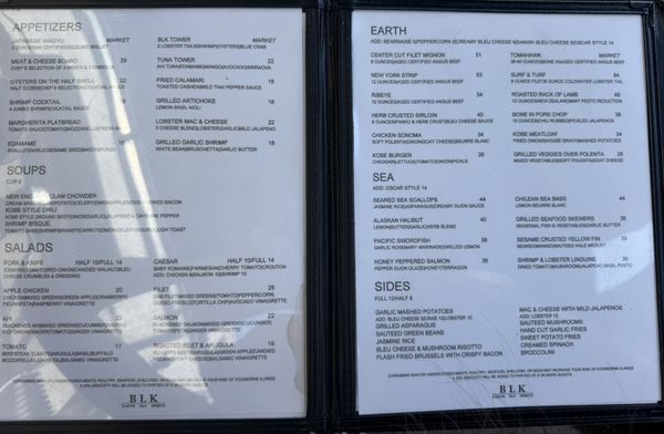 Menu photo 3 BLK Earth Sea Spirits Huntington Beach, CA Menu photo 3 BLK Earth Sea Spirits Huntington Beach, CA
