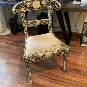 Reup - Chair before fix - Furniture Reupholstery Near Me - Brooklyn, New York