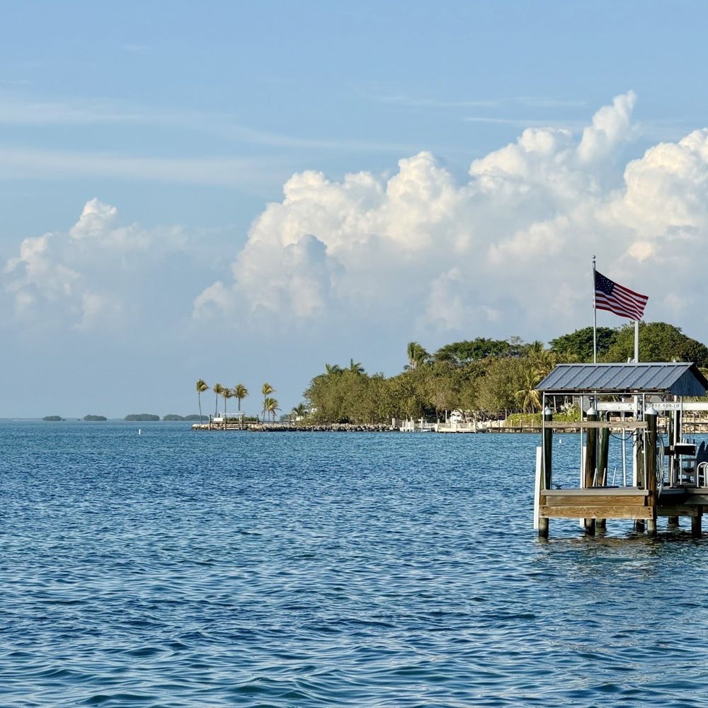 View from restaurant dock
