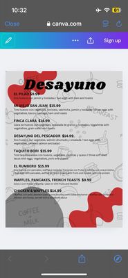 Menu photo 1 Pilao Bakery Cafe San Juan, PR Menu photo 1 Pilao Bakery Cafe San Juan, PR