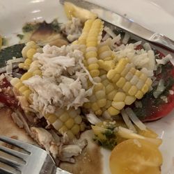 Molasses Grill - Crab corn heirloom tomatoes
