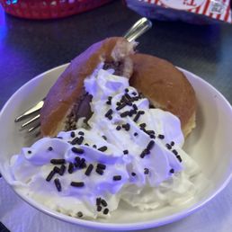 Stuffin puffin (ice cream stuffed donut) Stuffin puffin (ice cream stuffed donut)