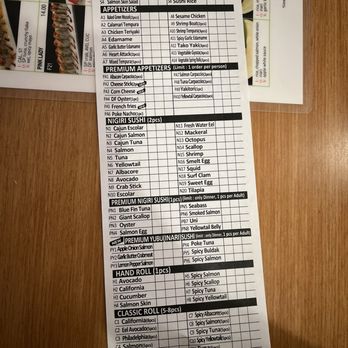 Hello Sushi - AYCE MENU - Sushi Bars Near Me - Fullerton, California Hello Sushi - AYCE MENU - Sushi Bars Near Me - Fullerton, California