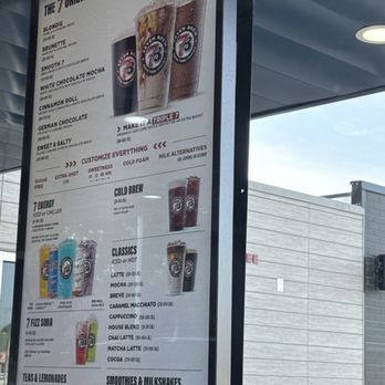 7 Brew Coffee - Menu - Coffee & Tea Near Me - Leesburg, Florida