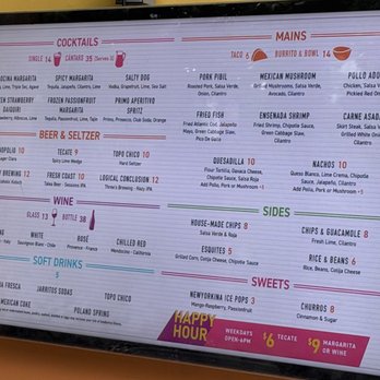 Tacocina - Menu - Tacos Near Me - Brooklyn, New York Tacocina - Menu - Tacos Near Me - Brooklyn, New York