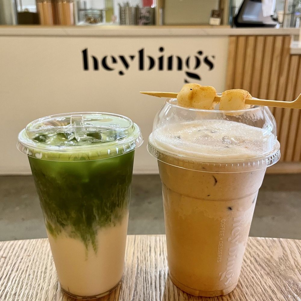 Heybings - Matcha Latte & Red Jujube Milk (IG: @christal.light) - Desserts Near Me - Costa Mesa, California Heybings - Matcha Latte & Red Jujube Milk (IG: @christal.light) - Desserts Near Me - Costa Mesa, California