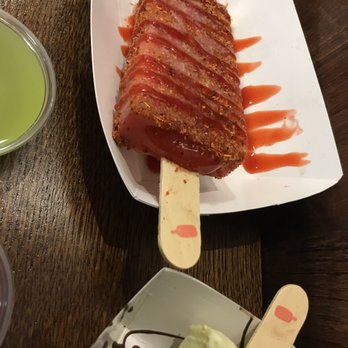 The Paleta Bar - Chili watermelon with Tampico and lime! - Desserts Near Me - Albuquerque, New Mexico