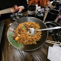 Smoked Salmon Fried Rice