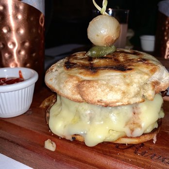 Le Rivage - French Onion Soup Burger - French Near Me - New York, New York Le Rivage - French Onion Soup Burger - French Near Me - New York, New York