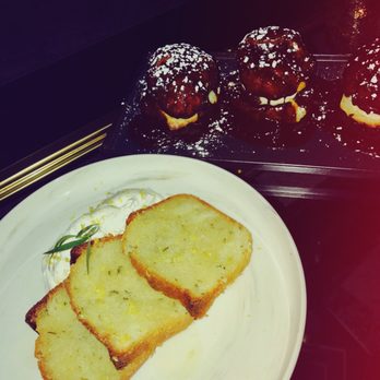 Ella Elli - Desserts are fantastic-Lemon pound cake with tarragon and Chantilly, and profiteroles with vanilla ice cream and espresso chocolate. - Wine Bars Near Me - Chicago, Illinois