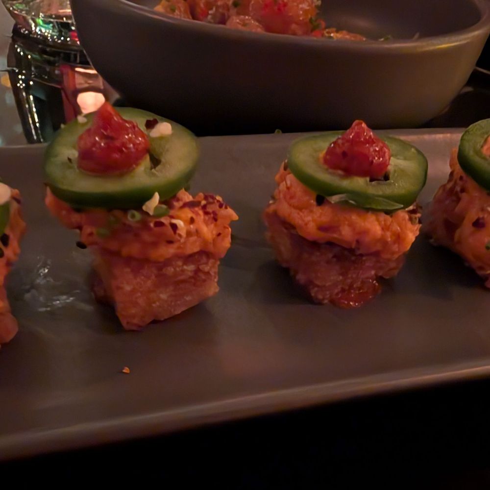 Lucky Tiger - Spicy steelhead crispy rice - Asian Fusion Near Me - New York, New York Lucky Tiger - Spicy steelhead crispy rice - Asian Fusion Near Me - New York, New York