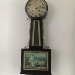 Vintage Shops - The banjo style clock we also brought home with us.