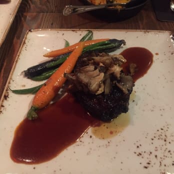 Jimmy P's Charred - #8 Kobe strip perfectly cooked! - Steakhouses Near Me - Naples, Florida