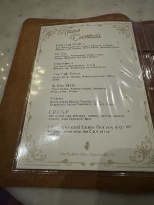 Menu photo 8 The Rabbit Hole Greenville, SC Menu photo 8 The Rabbit Hole Greenville, SC