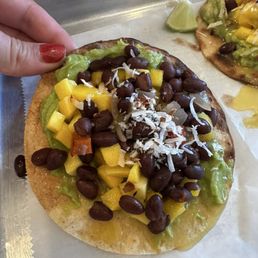 Tostada appetizer