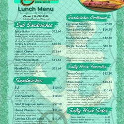 Salty Hook Sandwich Shop