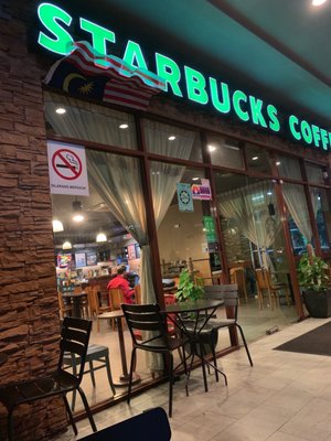 laptop friendly cafe Cyberjaya Kenangan Coffee Cottage Walk, Cyberjaya