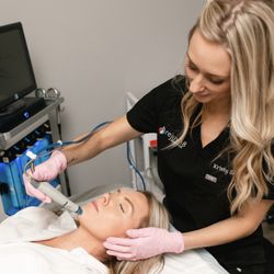 Rejuvn8 - Hydrafacial treatment. Our Hydrafacial is a medical grade facial that cleanses, exfoliates, & hydrates for a lasting glow.