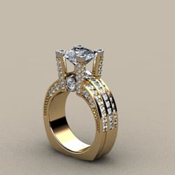 Gold Connection Jewelers - An example of a Gold Connection custom design