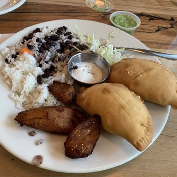 Republica Empanada - Amazing!!!  Empanada Platter with El Capitán and Boricua....  Perfect! - Latin American Near Me - Mesa, Arizona
