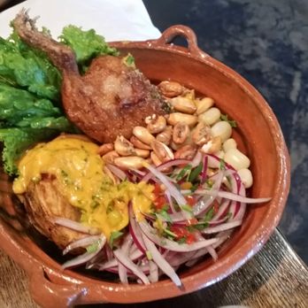 Andes Cafe - Deep fried guinea pig - individual portion - Latin American Near Me - Houston, Texas