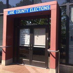 Lane County Elections Office - Front entrance