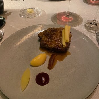 Aquavit - Mangalista Pork Collar (rutabaga, plum, barley) - Scandinavian Near Me - New York, New York