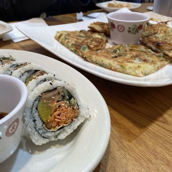 Kimchi Pop - Seafood pancake pajun and kimbap - Korean Near Me - Chicago, Illinois