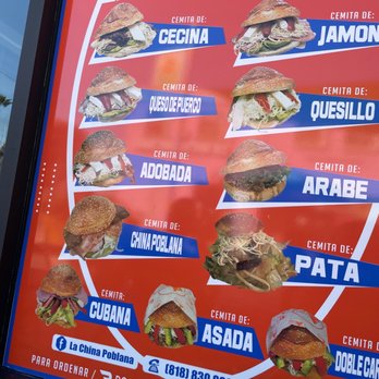 La China Poblana - Menu Milaneza de Pollo Milaneza de Res Cecina Jamon Queso de Puerco Quesillo Carne Adovada China Poblana - Fast Food Near Me - Los Angeles, California La China Poblana - Menu Milaneza de Pollo Milaneza de Res Cecina Jamon Queso de Puerco Quesillo Carne Adovada China Poblana - Fast Food Near Me - Los Angeles, California