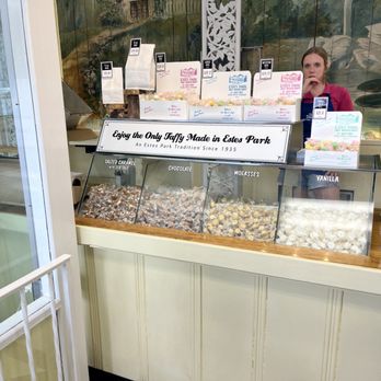 The Taffy Shop - Decisions, decisions... - Candy Stores Near Me - Estes Park, Colorado