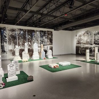 Fresno Art Museum - Cemetery exhibit - Art Museums Near Me - Fresno, California
