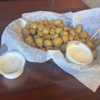 Brisky's Family Style BBQ - Fried okra appetizer - Barbeque Near Me - St. Augustine, Florida